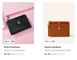 Mast And Harbour Card Holder at ₹99