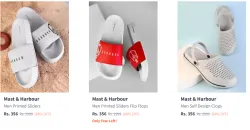  Mast And Harbour Flip Flops Upto 89% Off | Starts Rs 356. 