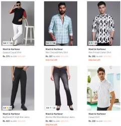 Mast And Harbour Shirts @ Minimum 80% Discount