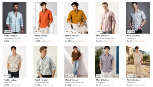 Image of Mast & Harbour men's shirts up to 85% Discount 