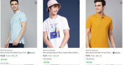 mast harbour men t shirt Minimum 80% Discount
