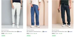 Mast Harbour Mens Jeans upto 78% Discount
