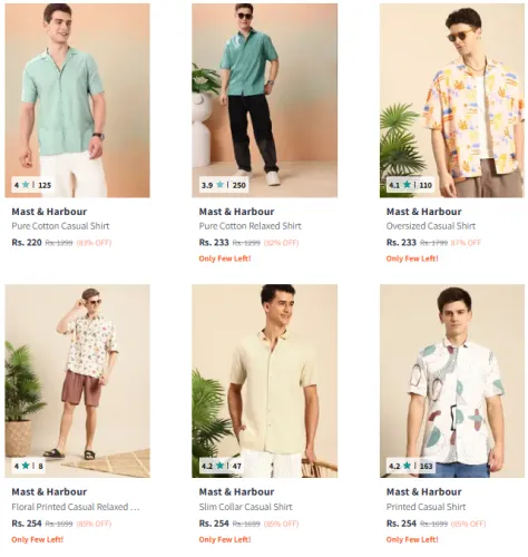 Image of Mast & Harbour Mens Shirts @ Up to 87% Discount