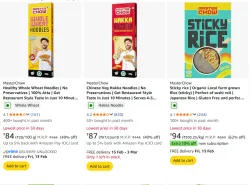 Master Chow Items Starting @ ₹84