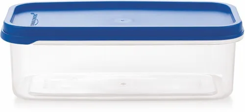 Image of MASTER COOK Polypropylene Fridge Container - 800 ml (Clear, Blue)