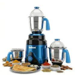 MasterChef 1200 Watts Mixer Grinder 3 Jars for Dry Wet Grinding Blending & Juicing | 