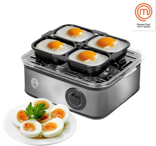 Image of MasterChef Egg Boiler And Poacher Egg Cooker 