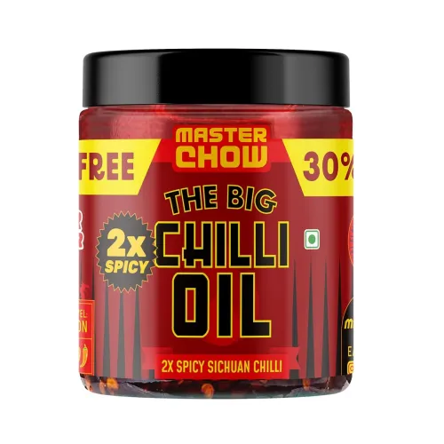 Image of MasterChow 2X Chilli Oil Spicy Sichuan Chilli Oil (450gms) 