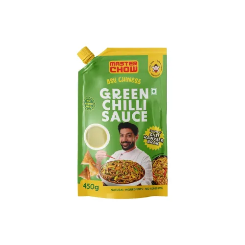 Image of Masterchow Green chilli sauce | All Natural ingredients with no MSG | Perfect balance of Spicy and Tangy | Crafted By Ch