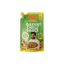 Masterchow Green chilli sauce | All Natural ingredients with no MSG | Perfect balance of Spicy and Tangy | Crafted By Ch