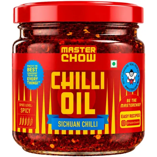 Image of MasterChow Sichuan Chilli Oil (170g) | Spicy, Crunchy, Garlicky Flavor