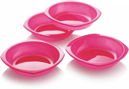 Image of Master Cook Pink Polypropylene Serving Bowls (PO4)
