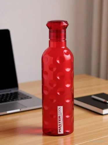 Image of Mastercool POLKA 1000 ml PET Bottle (Pack of 1, Pink)