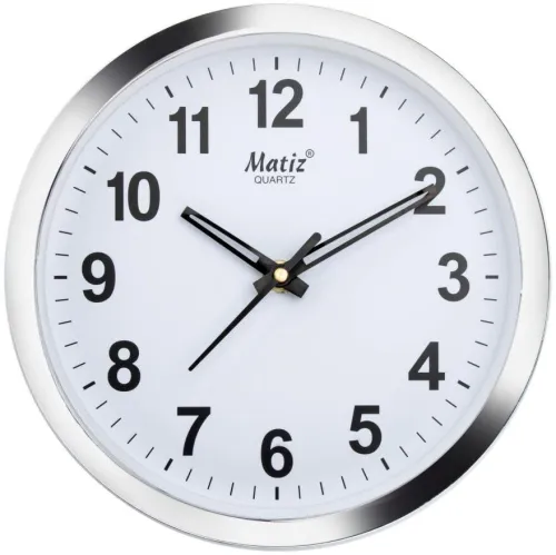 Image of Matiz 101 Analog Round Wall Clock 20x20cm 