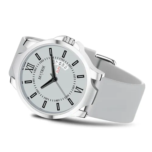 Image of Matrix Antique 2.0 Day & Date Softest Silicone Strap Analog Watch for Men & Boys