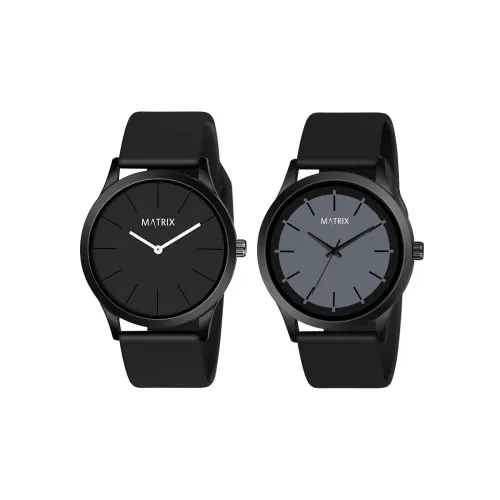 Image of Matrix Fusion Minimalist Dial with 2 Hands Design 