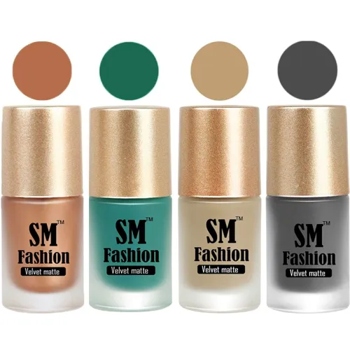 Image of Matte Nail Polish Combo Pack of 4