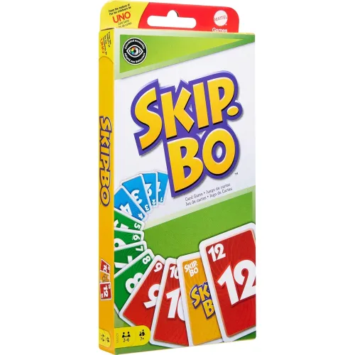 Image of Mattel Skip-Bo Card Game for Kid