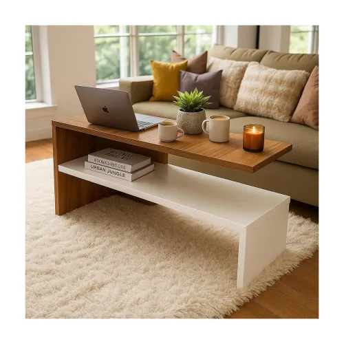 Image of MATTERHORN Concord Engineered Wood Coffee Table