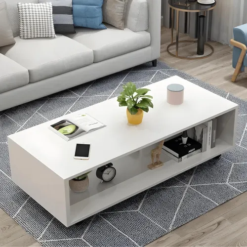 Image of MATTERHORN Wooden Coffee Table