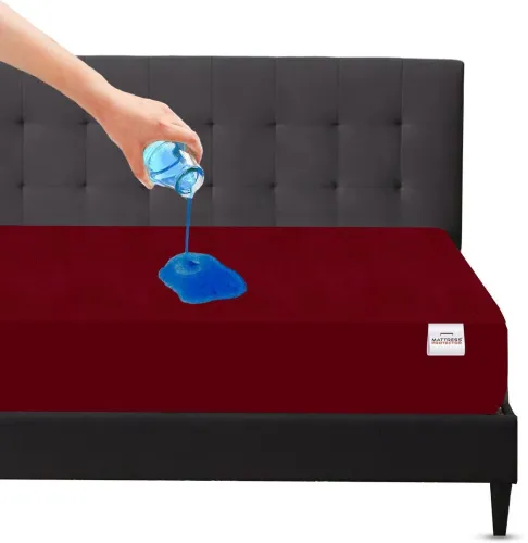 Image of Mattress Protector Single Size Fitted Cover 