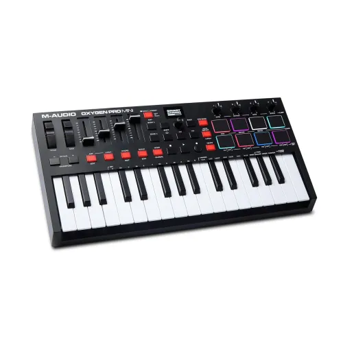 Image of M-Audio Oxygen Pro Mini – 32 Key USB MIDI Keyboard