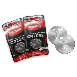 Maxell CR2032, Main Battery Master Lithium Coin, Po2