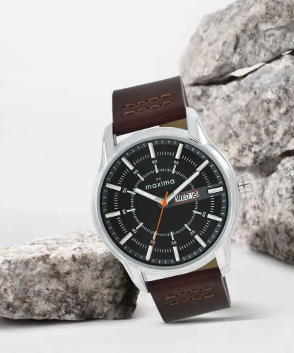 Image of MAXIMA Attivo Steel Analog Watch - For Men O-68600LMGI