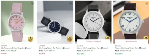 Image of Maxima men's watches up to 64% Discount 