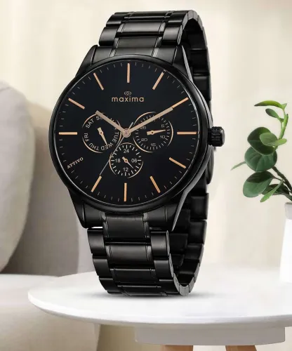 Image of MAXIMA Multifunction Analog Watch - For Men O-65580CMGB
