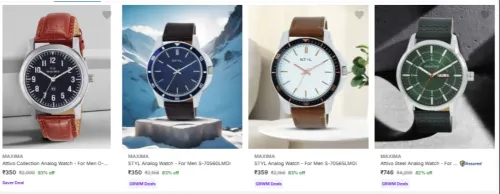Image of Maxima Watches upto 80% discount 