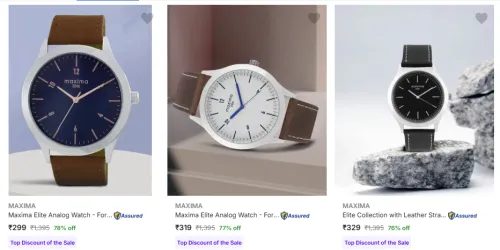Image of Maxima Wrist Watches Starting At ₹299