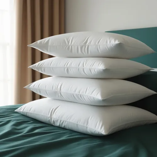 Image of MAXNAP Sleep Support Solid Polyester Sleep Pillow (Set of 4)