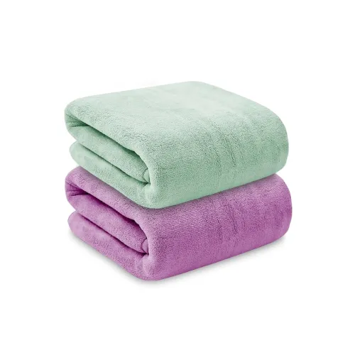 Image of MAXOSHINE Large Microfiber Bath Towels (70x140 cm, Pack of 2)