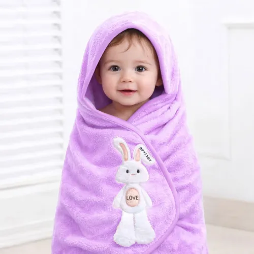 Image of MAXOSHINE Microfiber Kids Bath Towel * Set of 2
