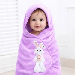 MAXOSHINE Microfiber Kids Bath Towel * Set of 2