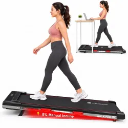 MAXPRO Walking Pad 3.5HP BLDC Motor Treadmill for Home use | 12km/hr Speed