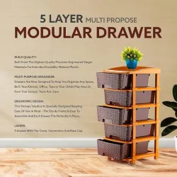 MAXTID 5 Compartments Plastic PP