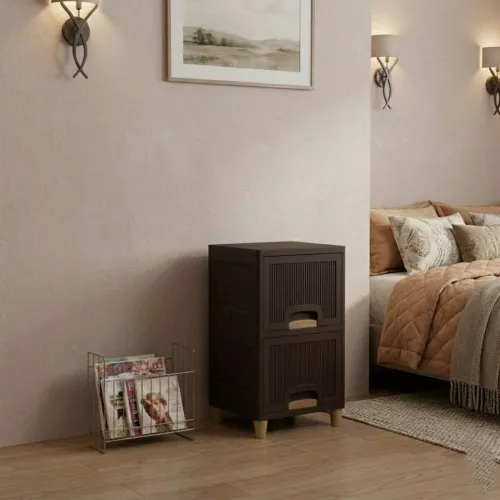 Image of MAXTID 5-Layer Blue DIY Storage Cabinet