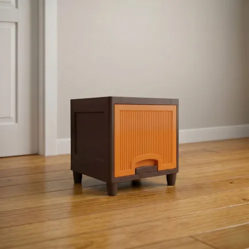 Image of MAXTID 5 Layer Blue Clothes Organizer for Bedroom 