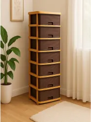 MAXTID 7 layer Plastic Modular Drawers Storage Box