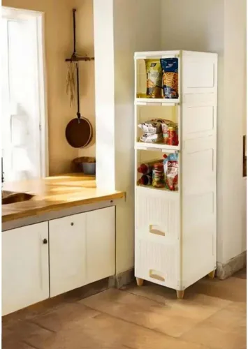 Image of MAXTID Containers Kitchen Rack Plastic 5 Layer