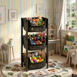 MAXTID multi layer Storage Cabinet for Neat Arrangement Storage Box (Blue)