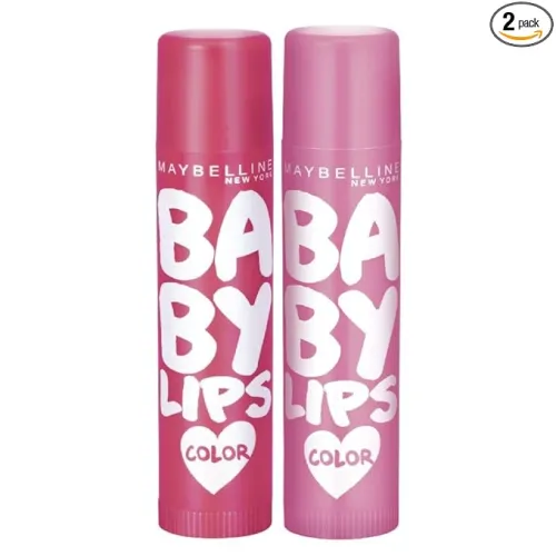 Image of Maybelline Baby Lips Lip Balm Pack of 2 | SPF Protection, Moisturises & Tints