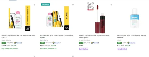 Image of MAYBELLINE Beauty Product minimum 60% Discount
