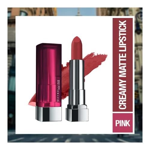 Image of Maybelline Creamy Matte Lipstick 3.9g – 807 Dried Rose