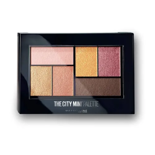 Image of Maybelline New York Eyeshadow Palette, 6 Highly Blendable Shades, Sheer Finish, City Mini Palette, Coney Island Pops, 6.