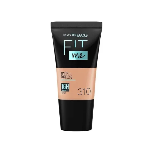 Image of Maybelline Fit Me Matte Foundation, 310 Sun Beige, 18ml