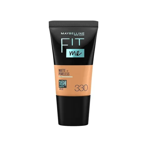 Image of Maybelline New York Fit Me Matte & Poreless Liquid Foundation (330 Toffee, 18ml)