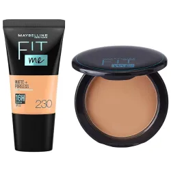 Maybelline New York Matte Foundation & Compact Powder Combo